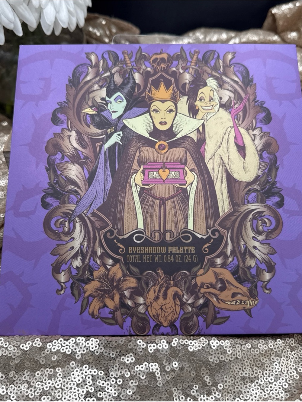 Taste Beauty Disney Villains Eyeshadow Palette Evil Queen 20 Shades Maleficent